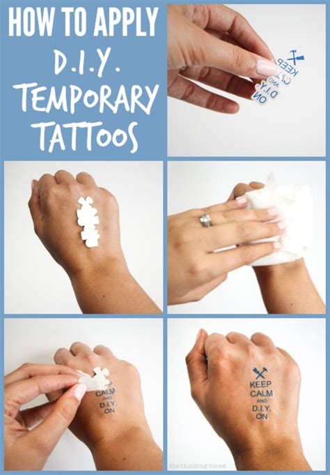 how to make temporary tattoos with printer